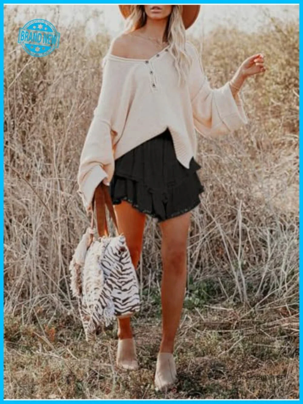 Flowy Ruffle Tiered Skorts High Waist Tennis Golf Active Shorts with Pockets